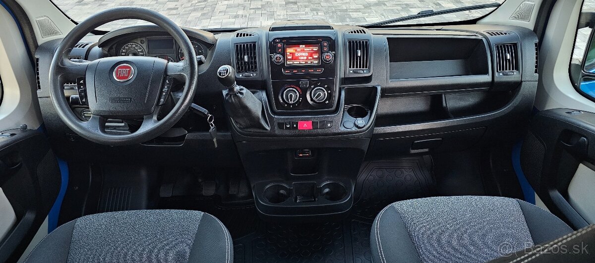 Fiat Ducato 3.0 Mjet 180ps 5-6Miest L3H2 Ťažné- Kamera-Iveco - 9