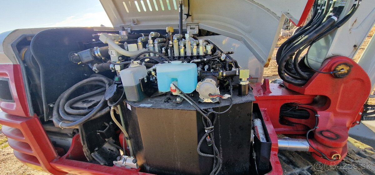 Pásové rýpadlo Takeuchi TB290-2, dvojitý výložník, ENGCON - 9