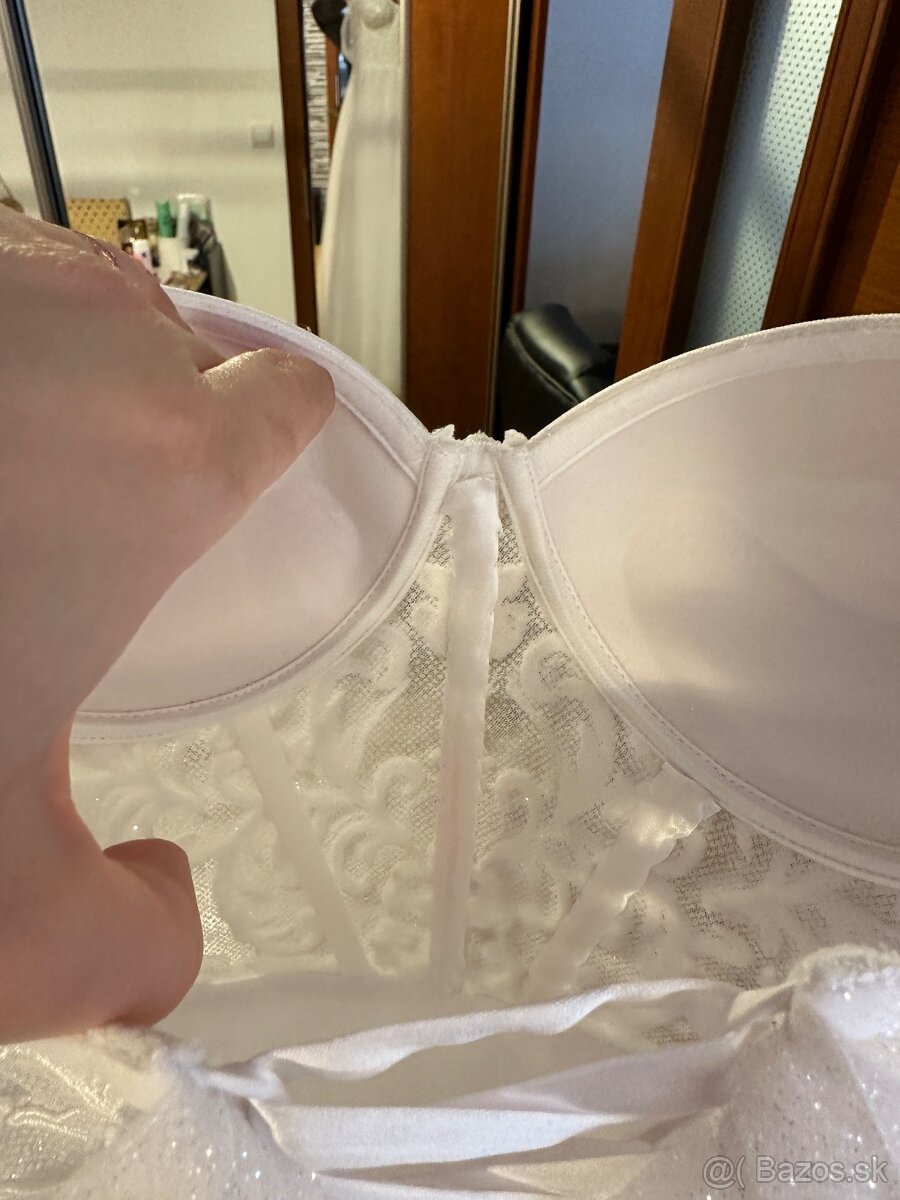 Svadobné šaty veľkosť 38 - 9