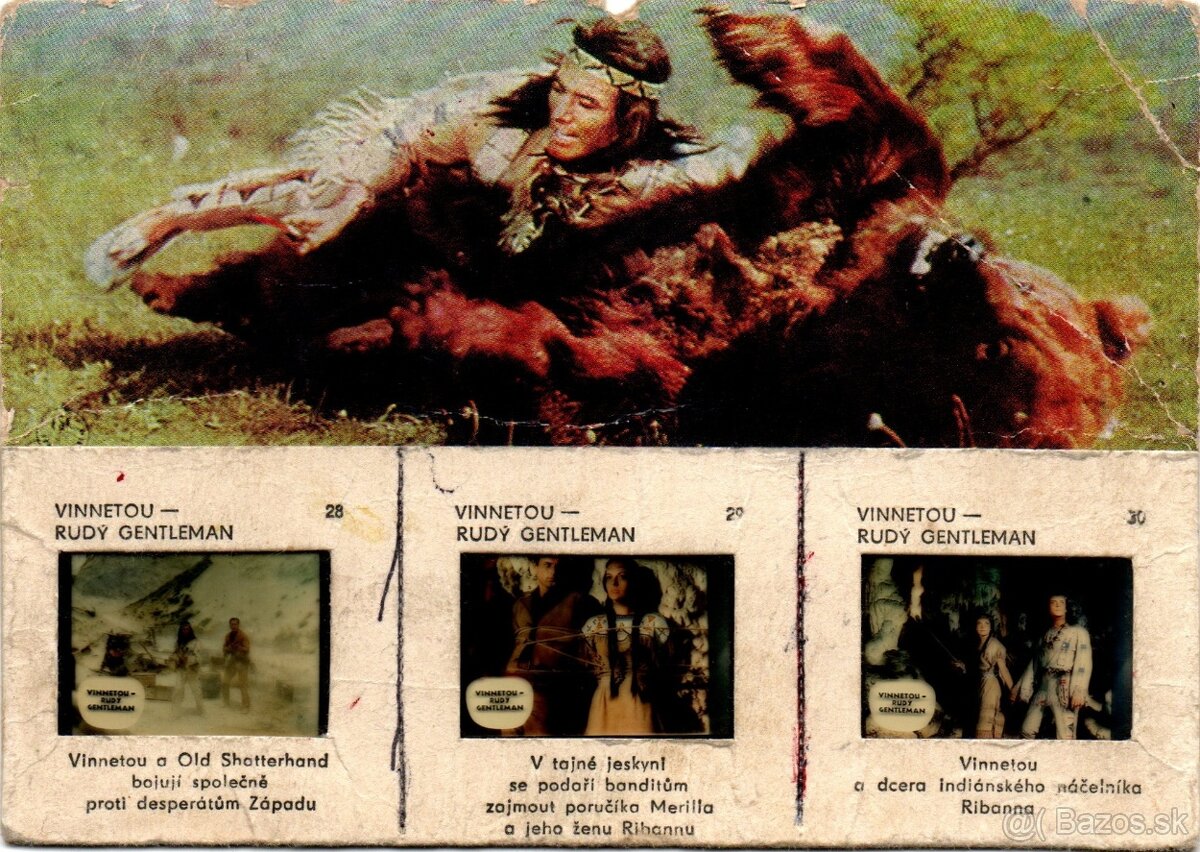 WINNETOU POHLADNICE S DIAPOZITIVMI - 9