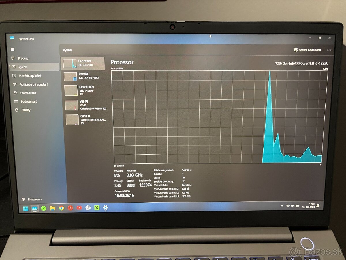 Lenovo ThinkBook 14 G4 IAP, sivá - 9