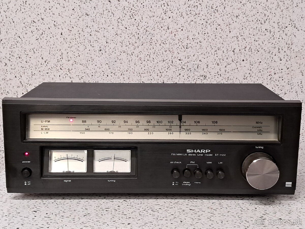 Magnetofon Sharp / Tuner Sharp - 9