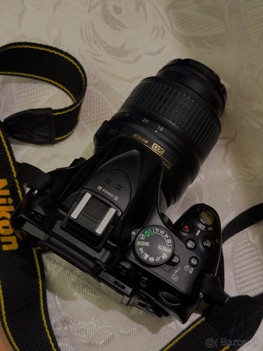 NIKON D5200 DSLR + objektív + príslušenstvo - 9