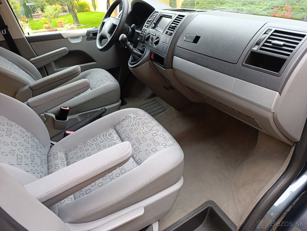 VW T5 Edition Long 2.5TDI 96kW/131PS, Manuál 6st, - 9