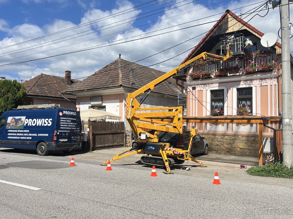 Pásová pracovná plošina. CTE TRACCESS 170 CS - 9