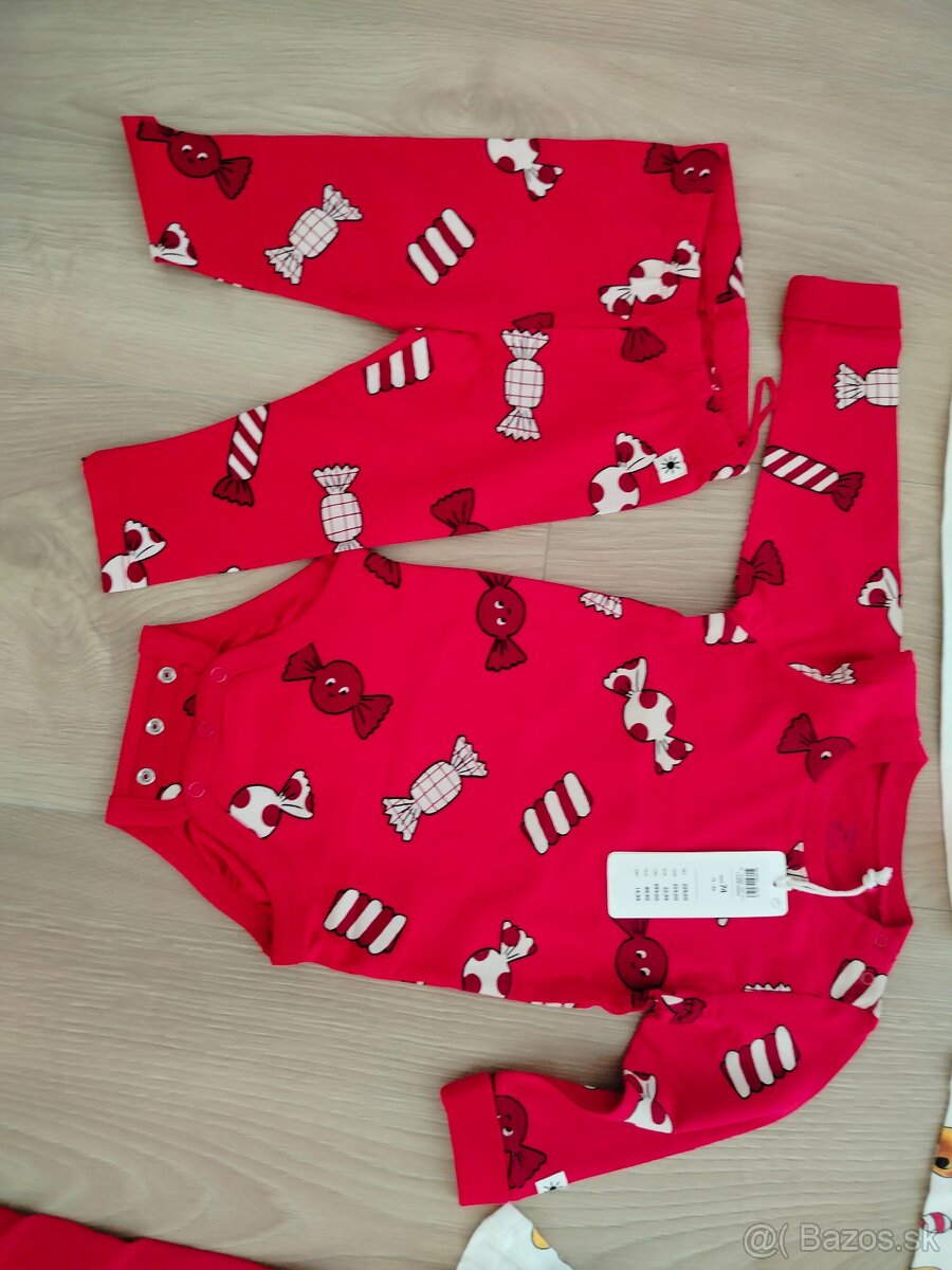 Vianočné šaty a súpravy/ body - 9