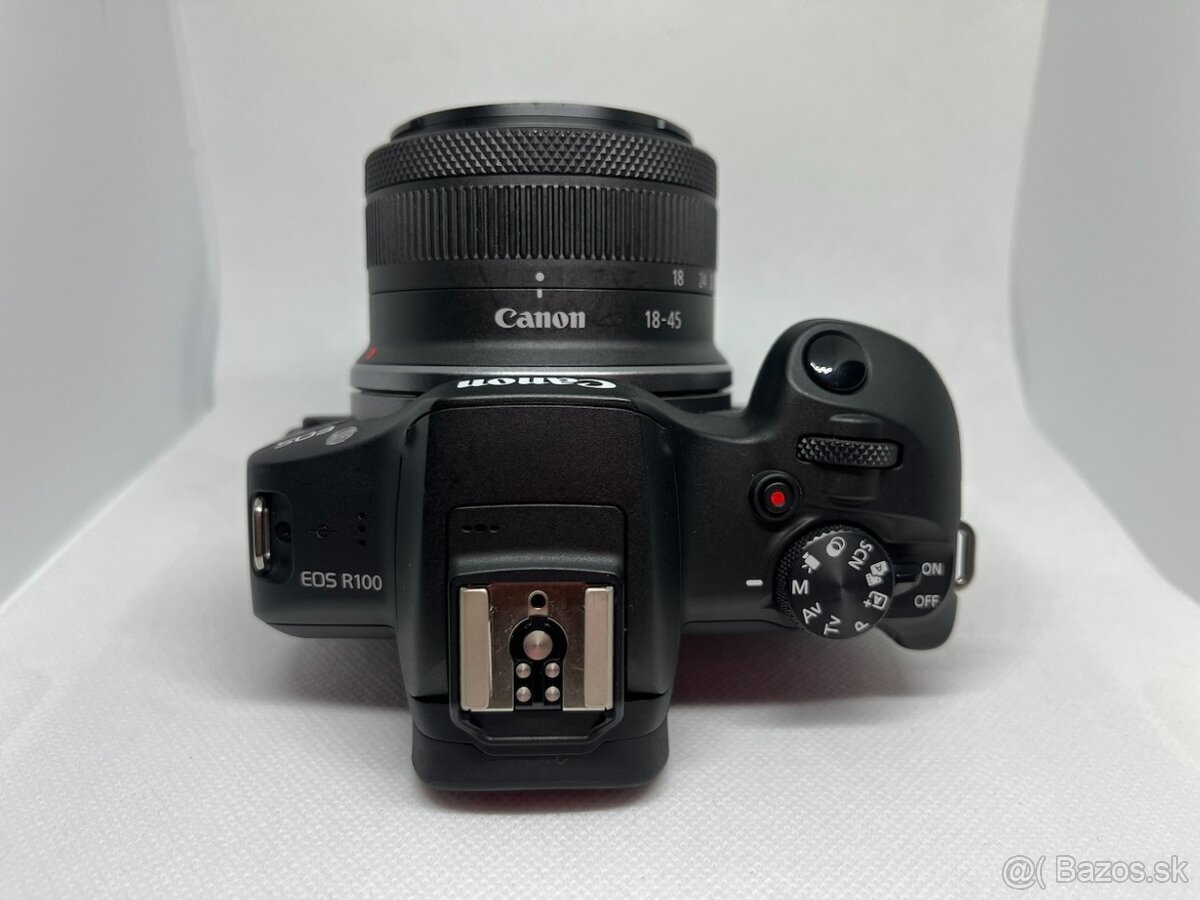 Canon R100 + Canon RF-S 18-45mm - shutter count 21XX - 9