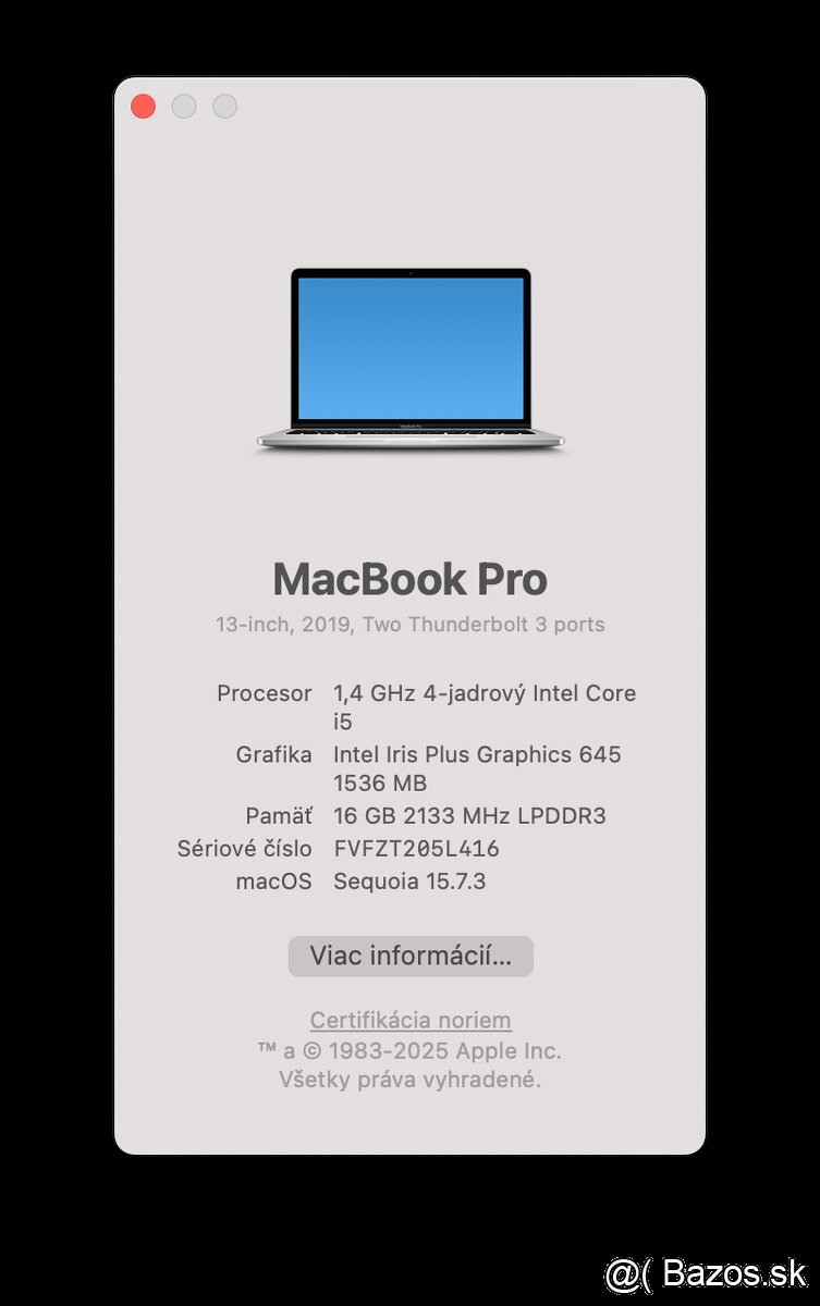 Apple MacBook Pro 13", 2019, Space Grey - 9
