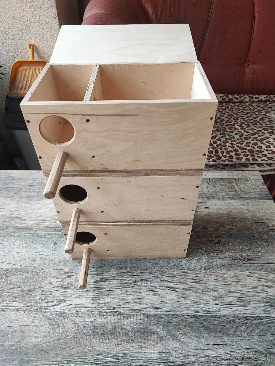 Búdka, búdky, pre papagáje - 9