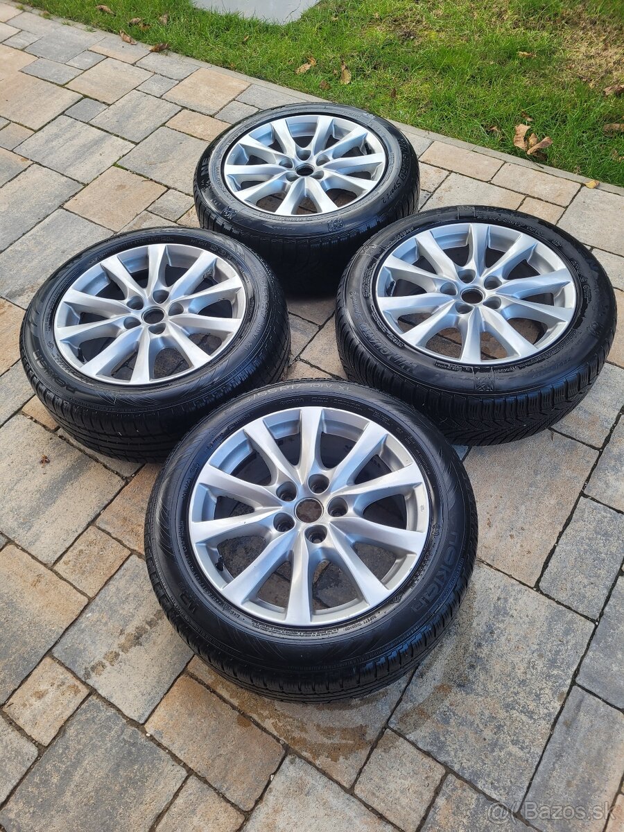 Predám disky so zimnými pneu pre Mazdu - 9