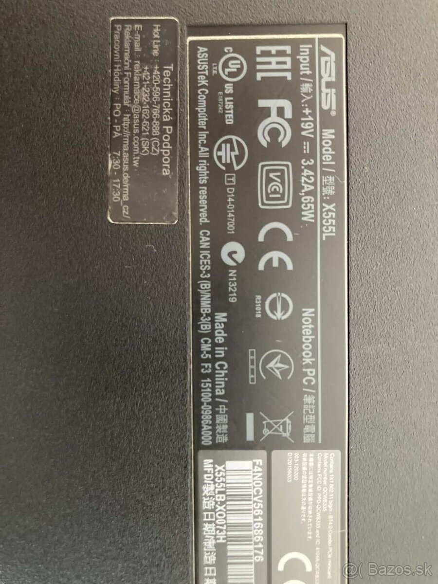 NOTEBOOK ASUS X555L - 9