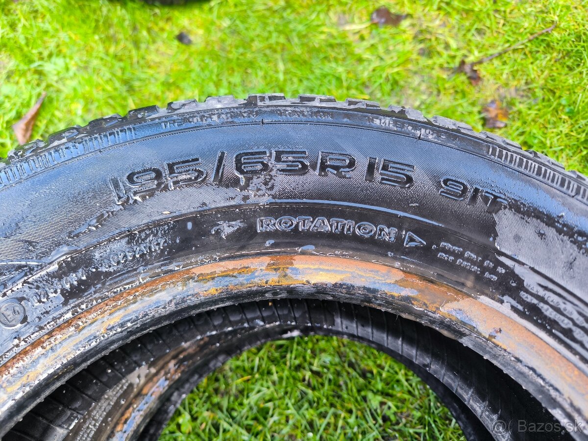 Zimné pneumatiky 195/65 r15 - 9