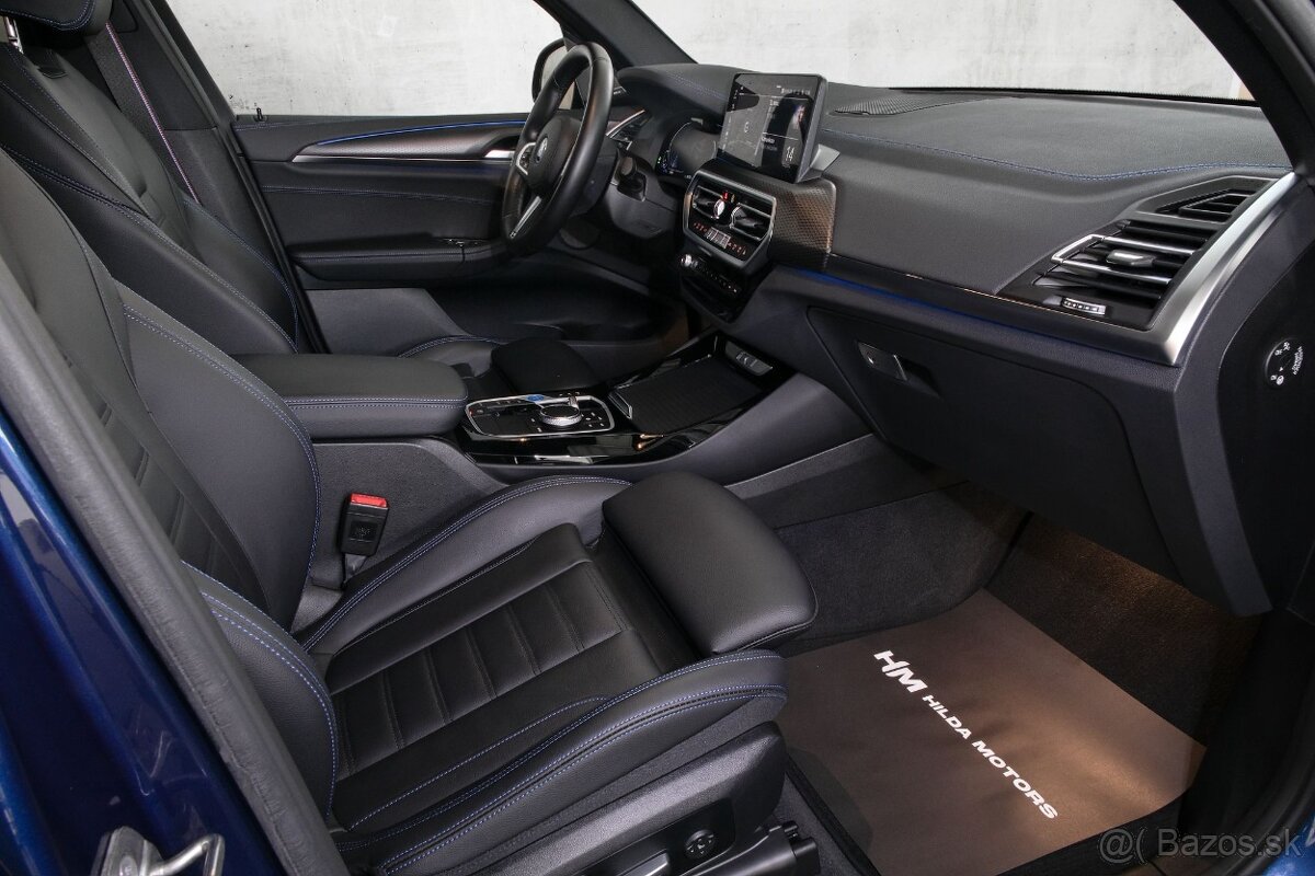 BMW iX3 210kW M Sport H/K HUD 360 Laser ACC Tažné ZÁRUKA - 9