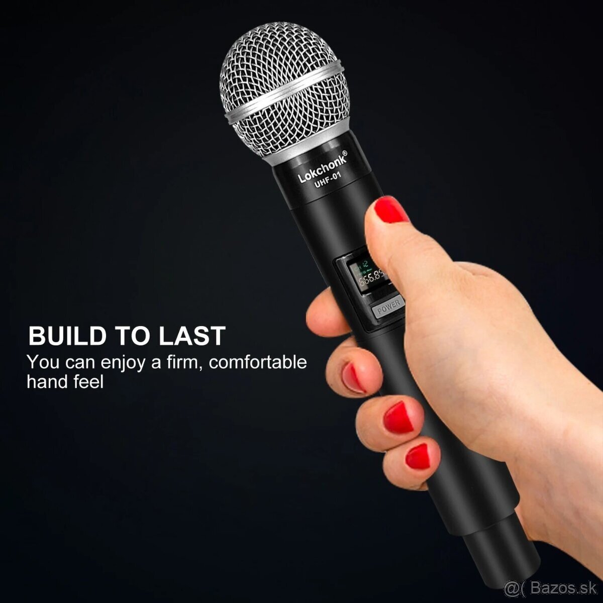 Digitálny mikrofón bezdrôtový + komplet : nový a zabalený - 9