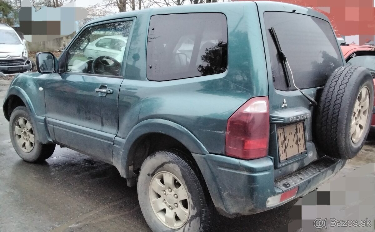 Mitsubishi Pajero 3.2 DI-D 2004 predám MOTOR 4M41, TRYSKY - 9