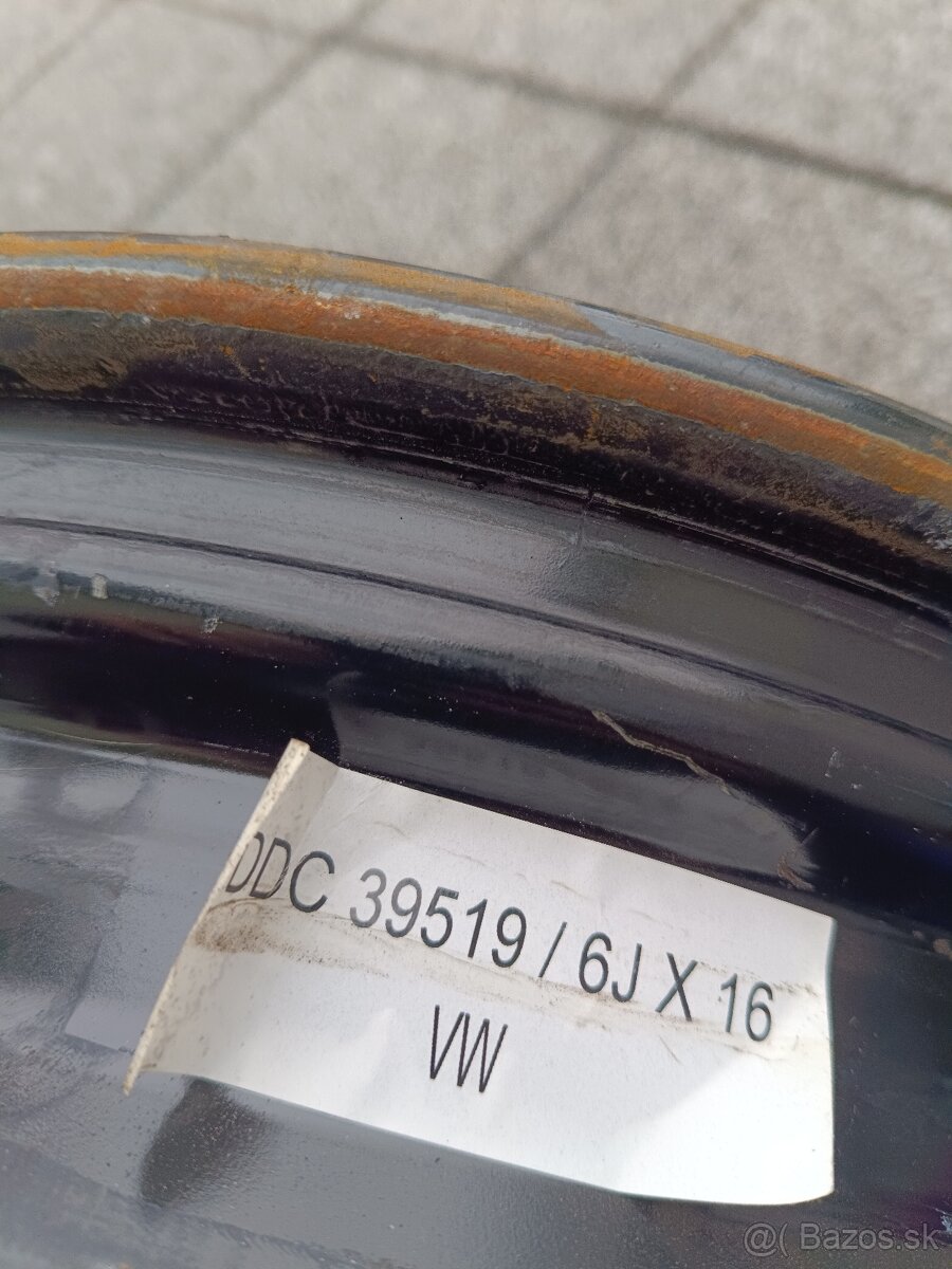 ✅5x112 R16 plechové disky - 9