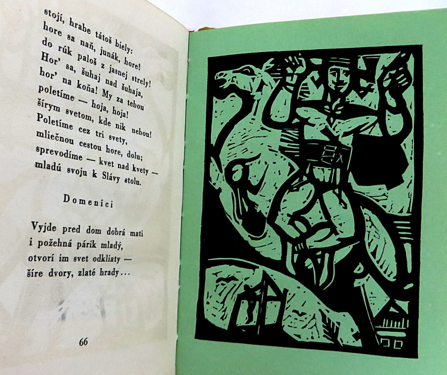 Ján Botto – Smrť Jánošíkova (1959, tvrdá väzba, il. J. Baláž - 9