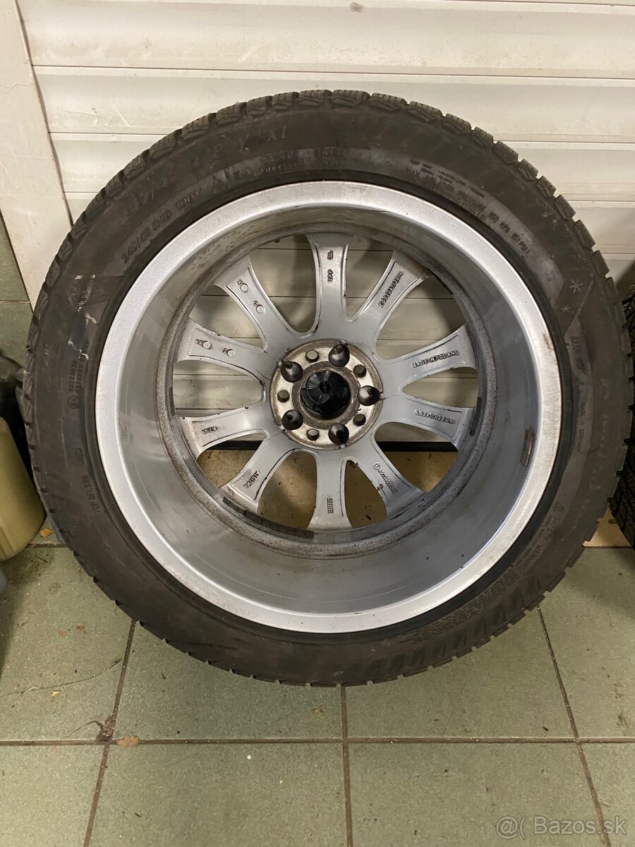 Zimná sada Mercedes Benz 5x112 r18 245/45 - 9