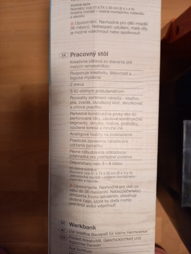 Dielňa s náradím + pracovný stôl - 9