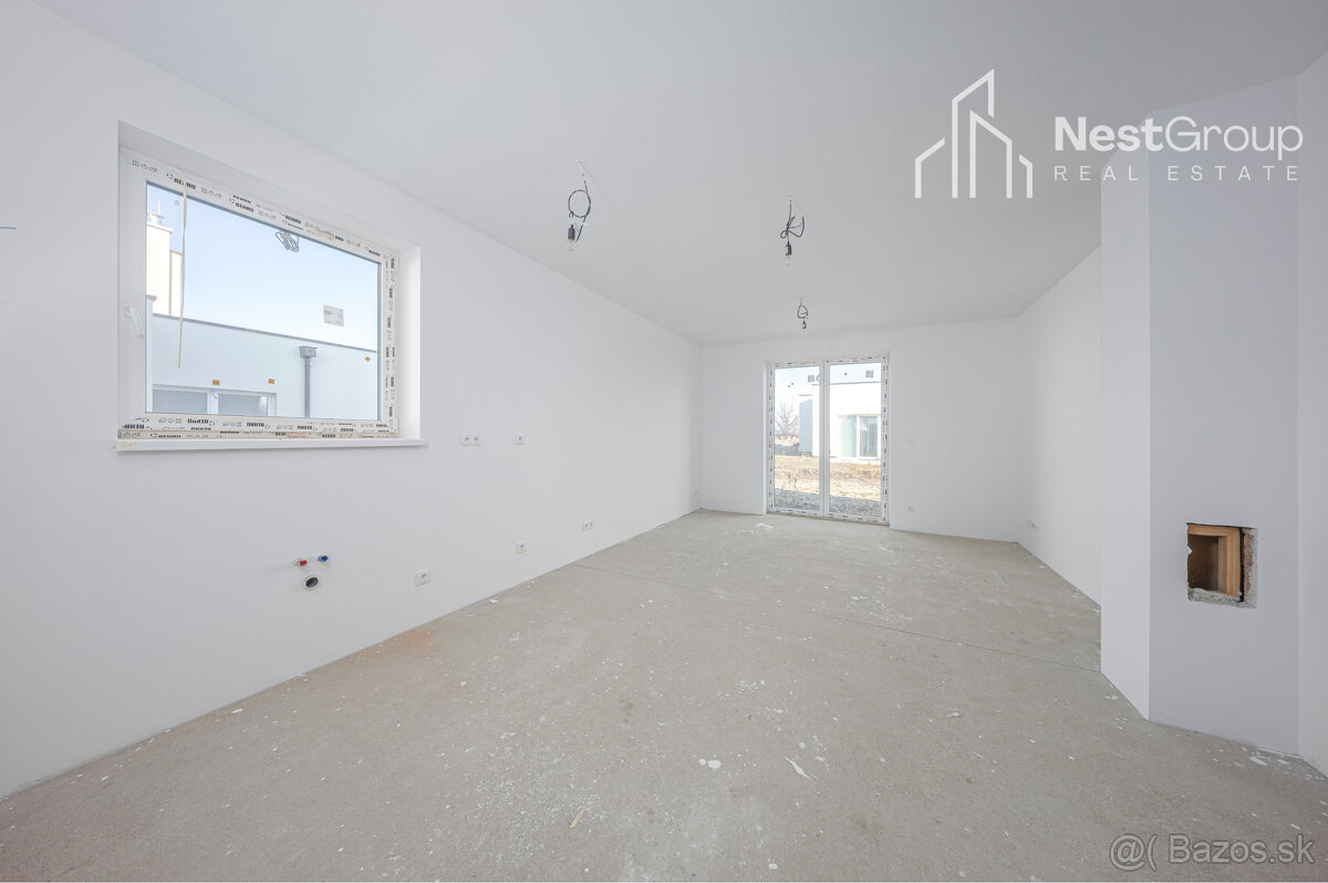 PREDAJ NOVOSTAVBA 4-IZBOVÝ BUNGALOV, POZEMOK 300 m2, HUBICE - 9