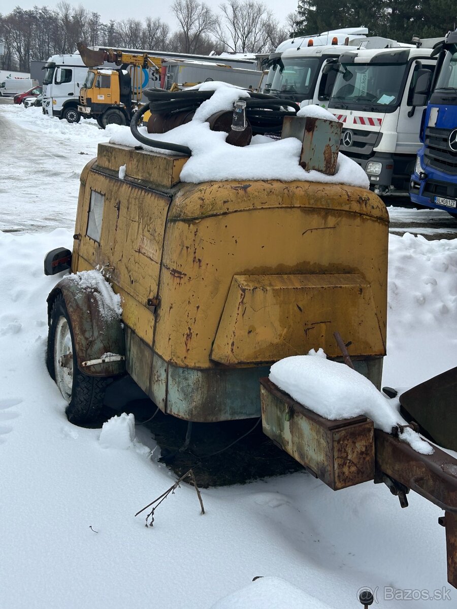 Predám dieselovy kompresor zetor DK200 - 9