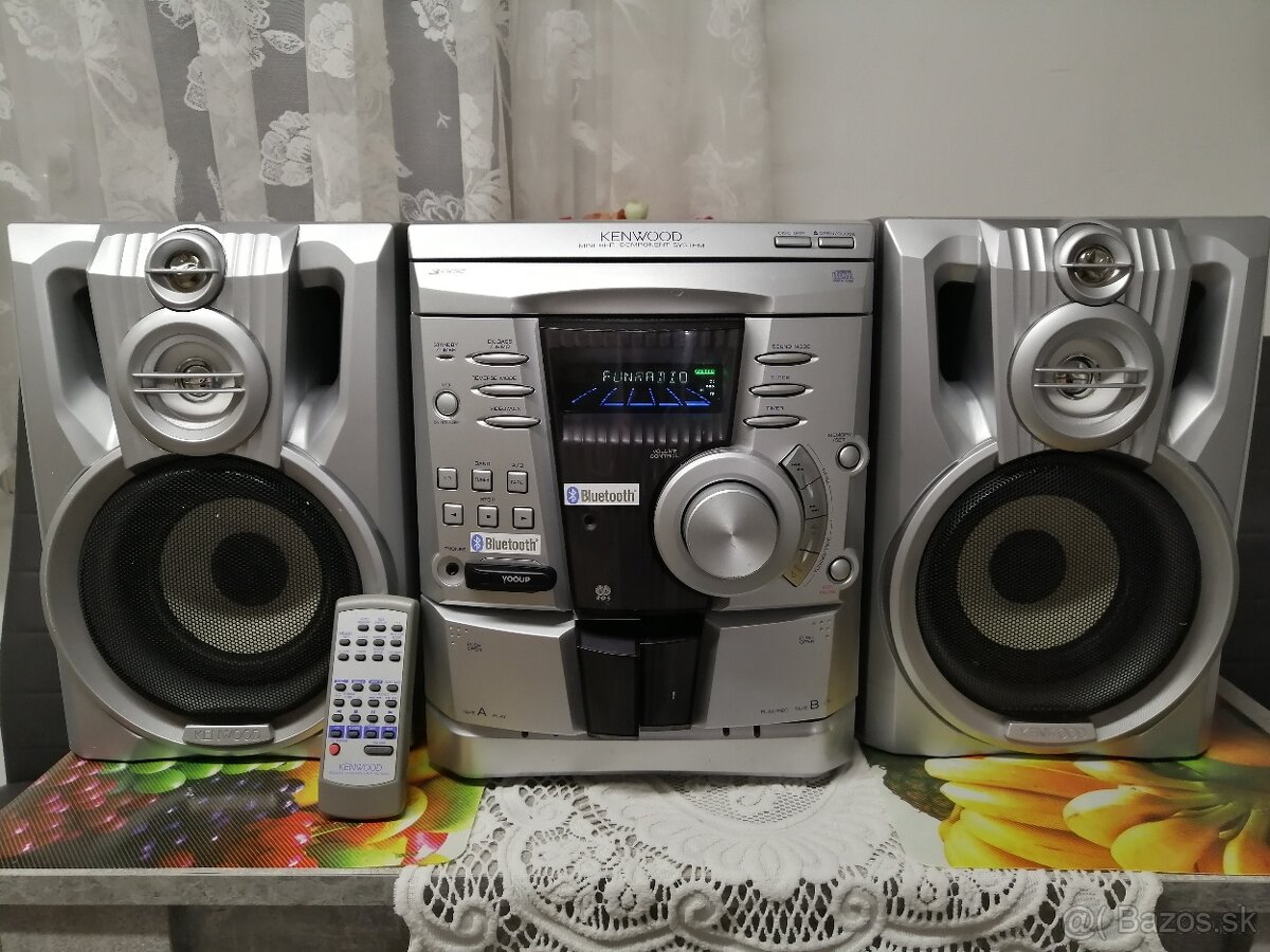 Bluetooth Kenwood hifi veža - 9