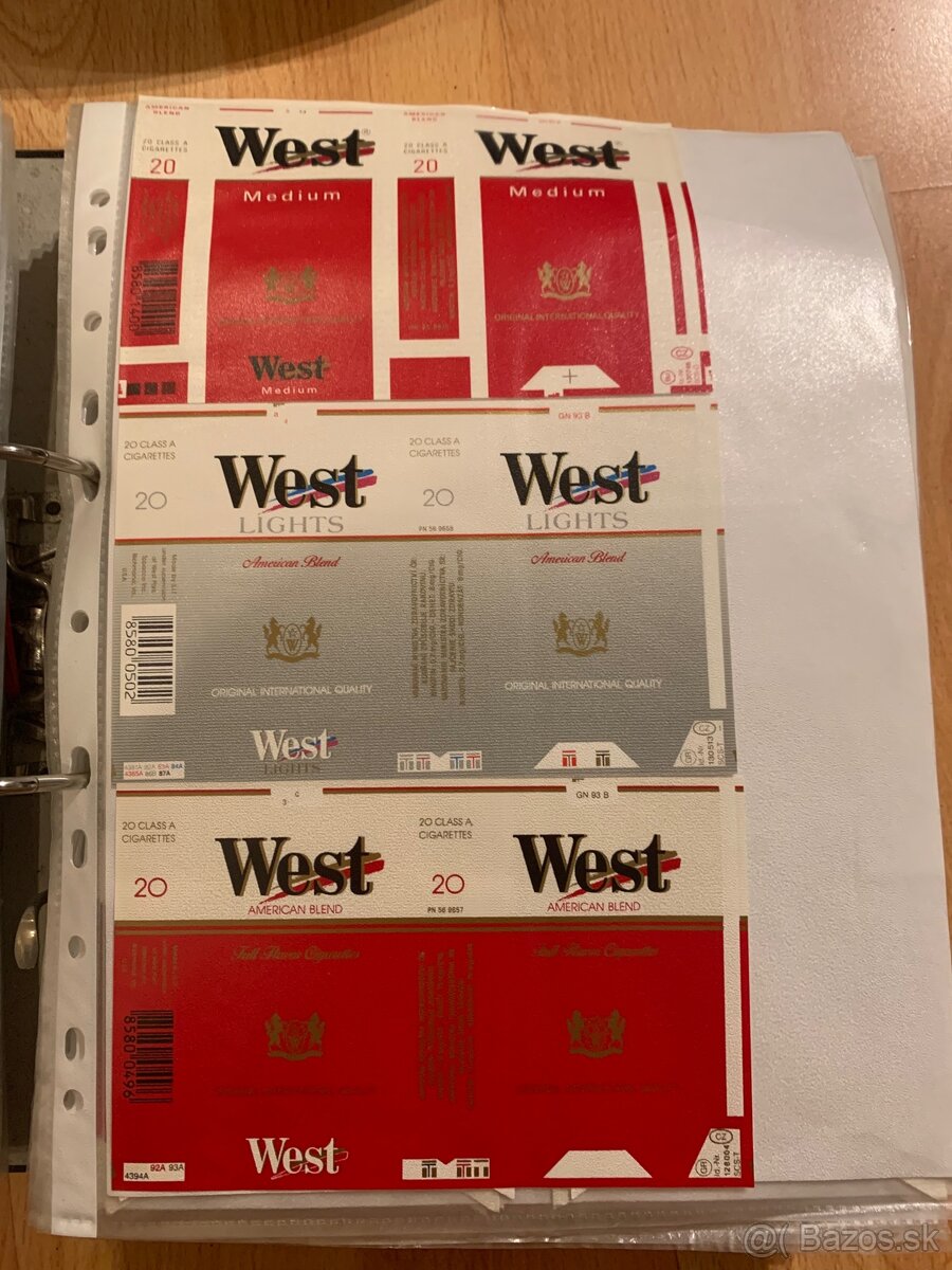 Zbierka cigaretových krabičiek - 9