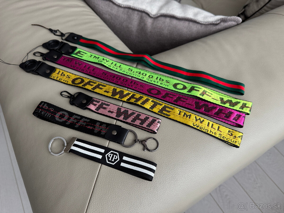 Štýlové šnúrky značky Off-white, GG, PP - 9