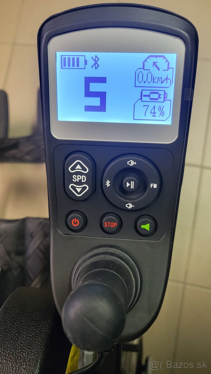 elektrický vozik pre ZTP vaha 23kg nosnosť do110Kg - 9