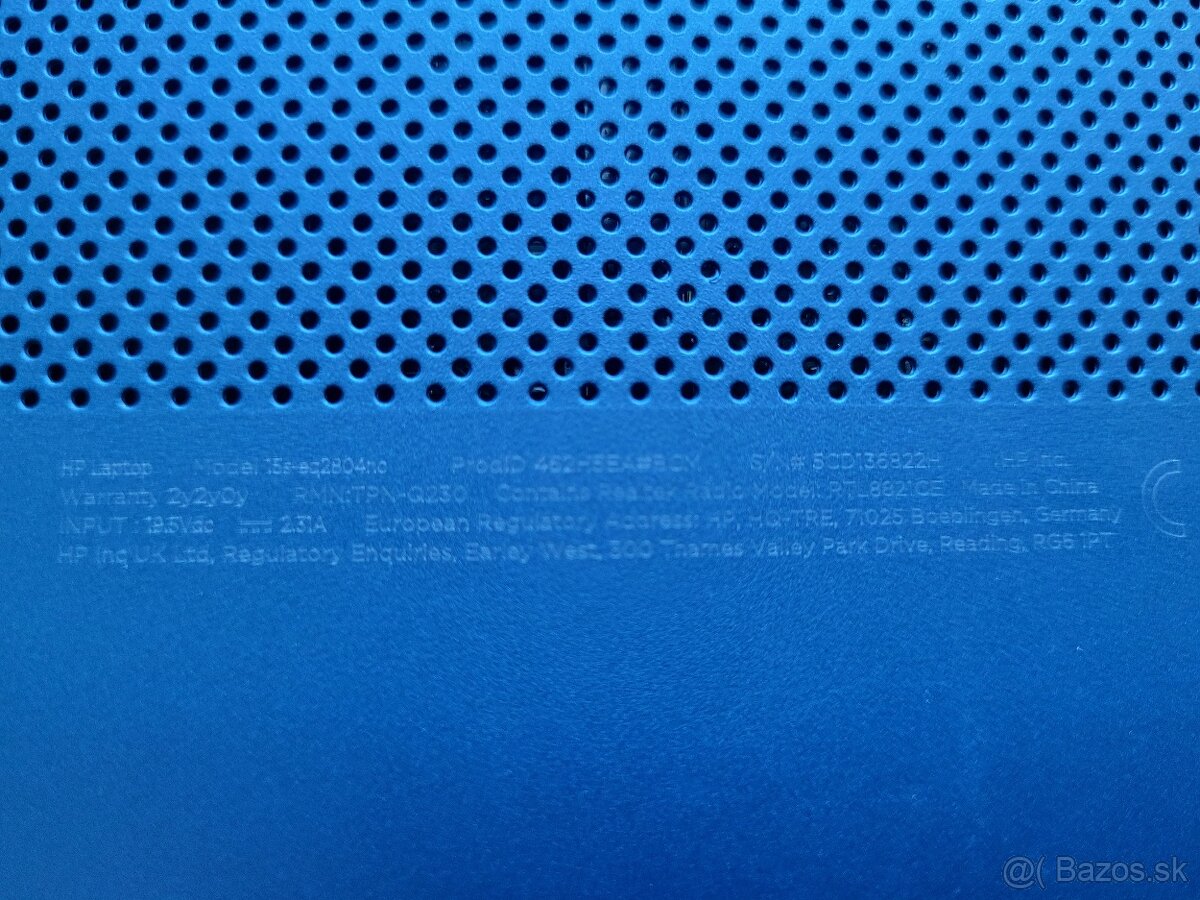 HP 15 FHD, Ryzen 5 5500, ssd, zlava -55%, ZV, BB, LC - 9