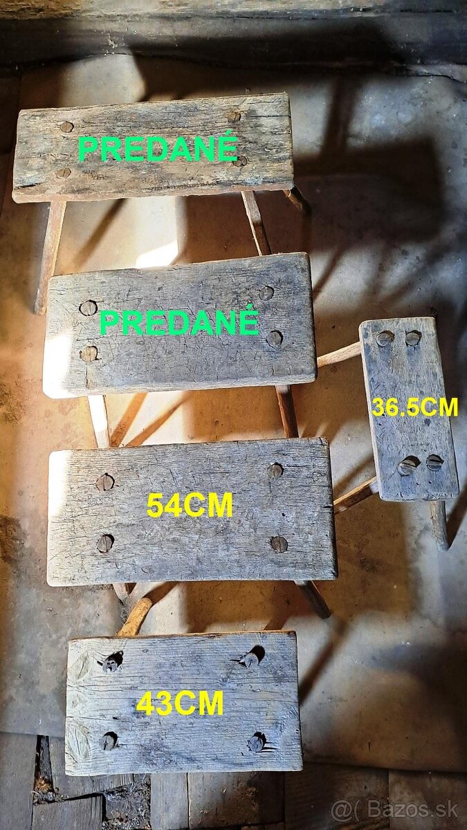 RETRO Hrnce Stojan Kôš Sud Demižón Lavice Hokerlík Dvere Váh - 9