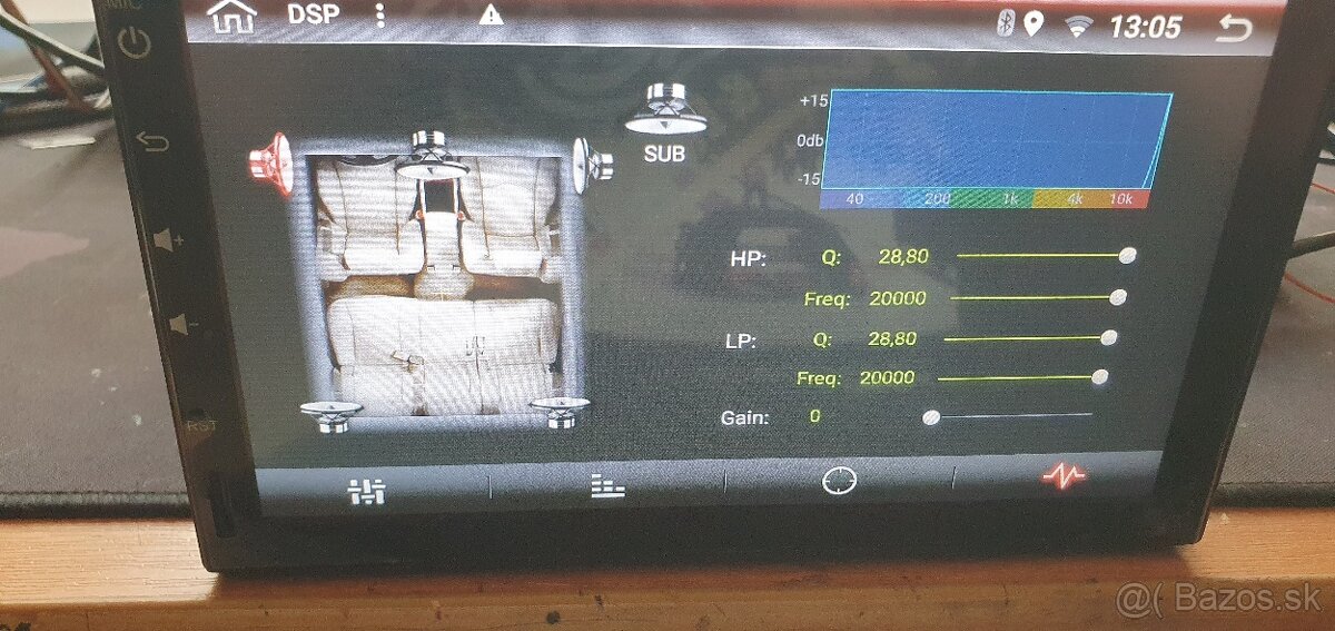 Radio Android Navi px6 7" 2din Plus predna a zadna kamera - 9