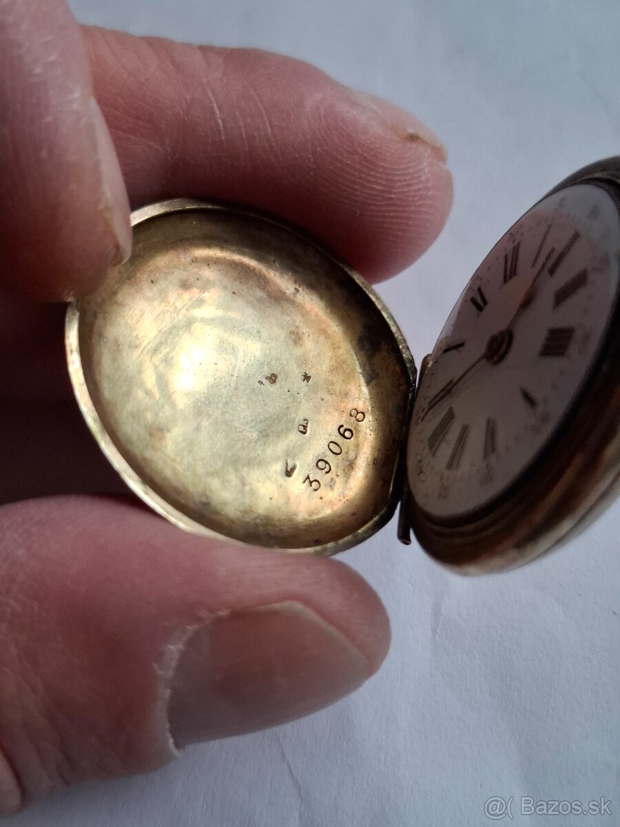 Vreckové hodinky 2 strieborné - 9