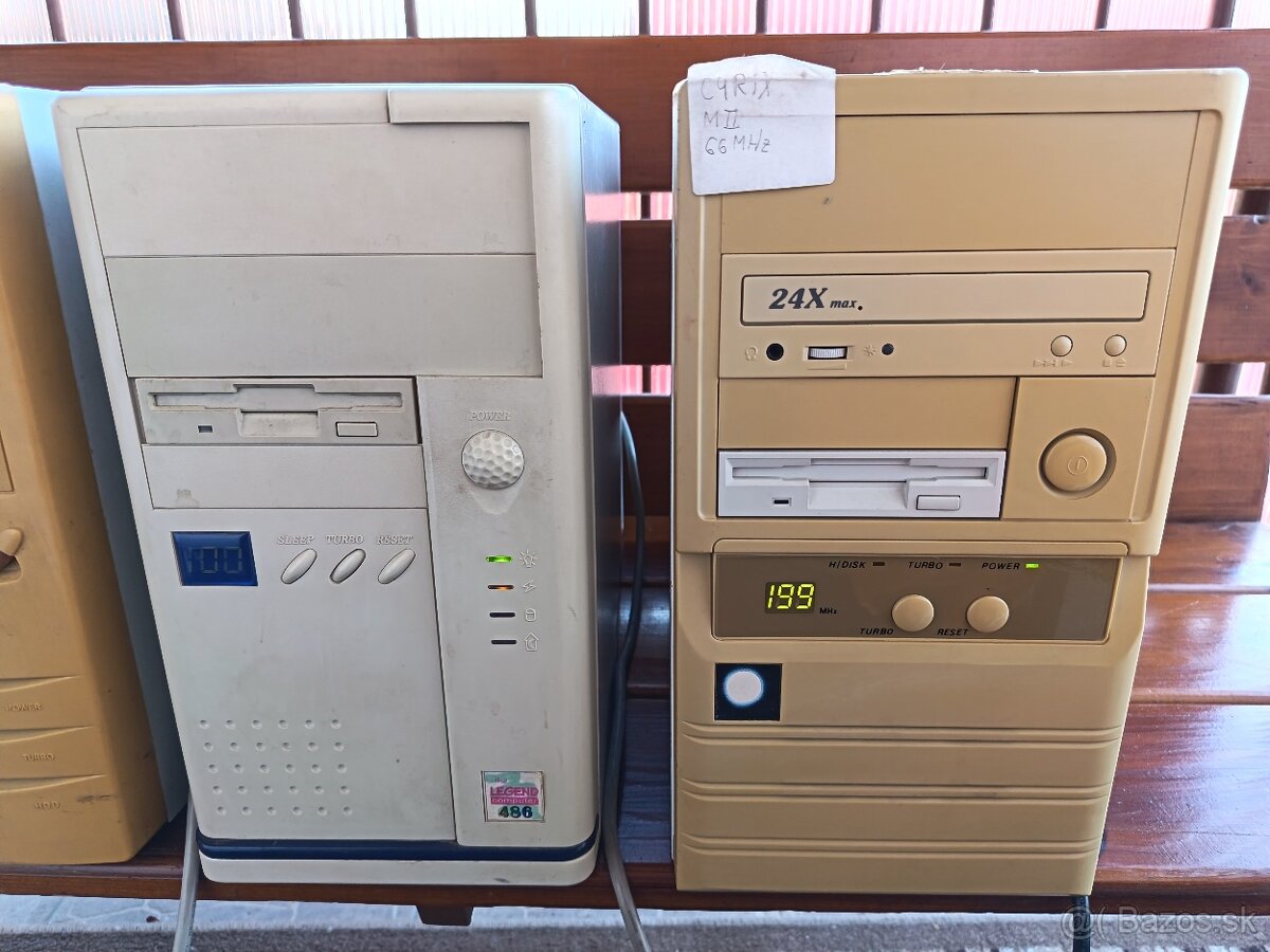 Retro počítač 90. roky a 4 procesory funkcne - 9