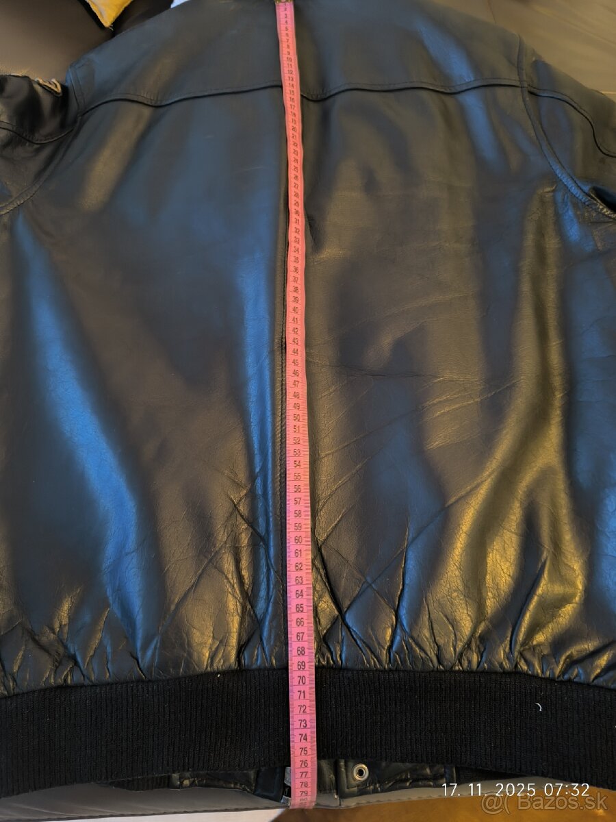 Kožená bunda pánska- rezervované - 9