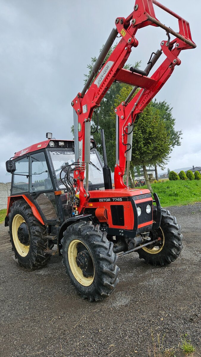 Zetor 7745 s tp( čeelny naakladacc) - 9
