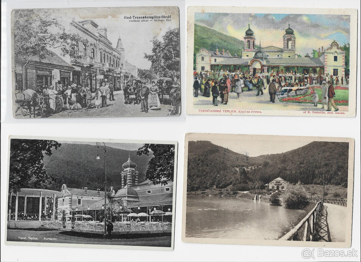 Predam stare pohladnice miest 3 - 9