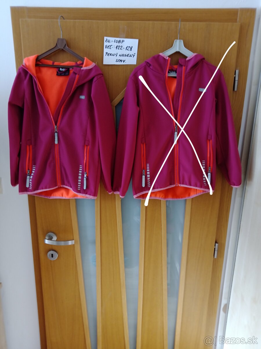 Prechodne,zimné bundy pre dvojičky dievčatá/jednotlivo - 9