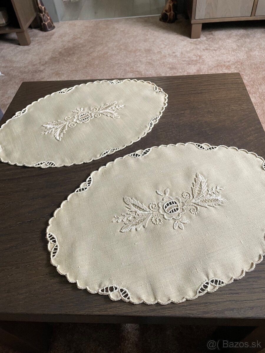 Ľudové výšivky dečky - 9