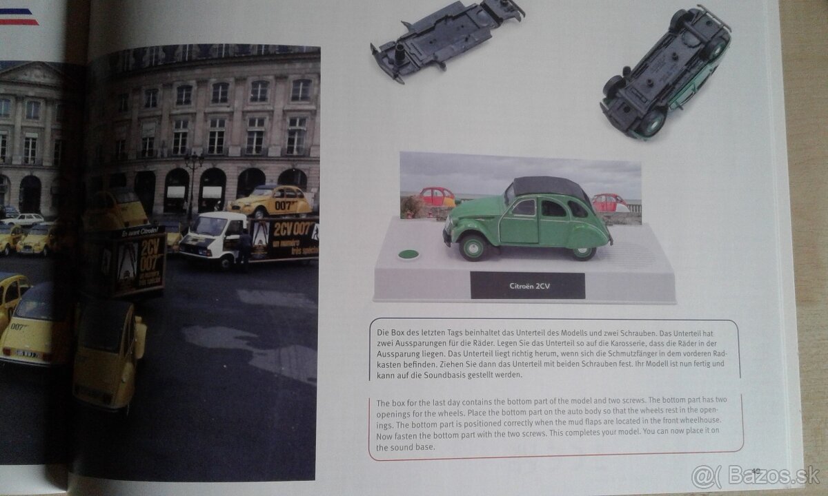 Zberateľský model auta /stavebnica/ -adventný kalendár - 9