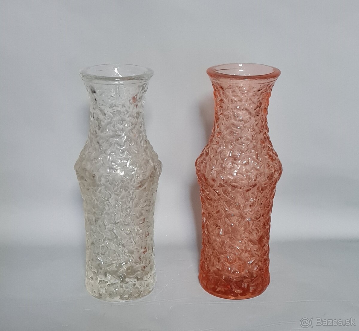 Retro sklenené vázy 1 - 9