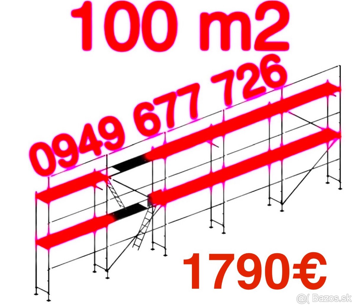 Predám LEŠENIE • FASÁDNE LEŠENIE PLETTAC NOVÉ - 9