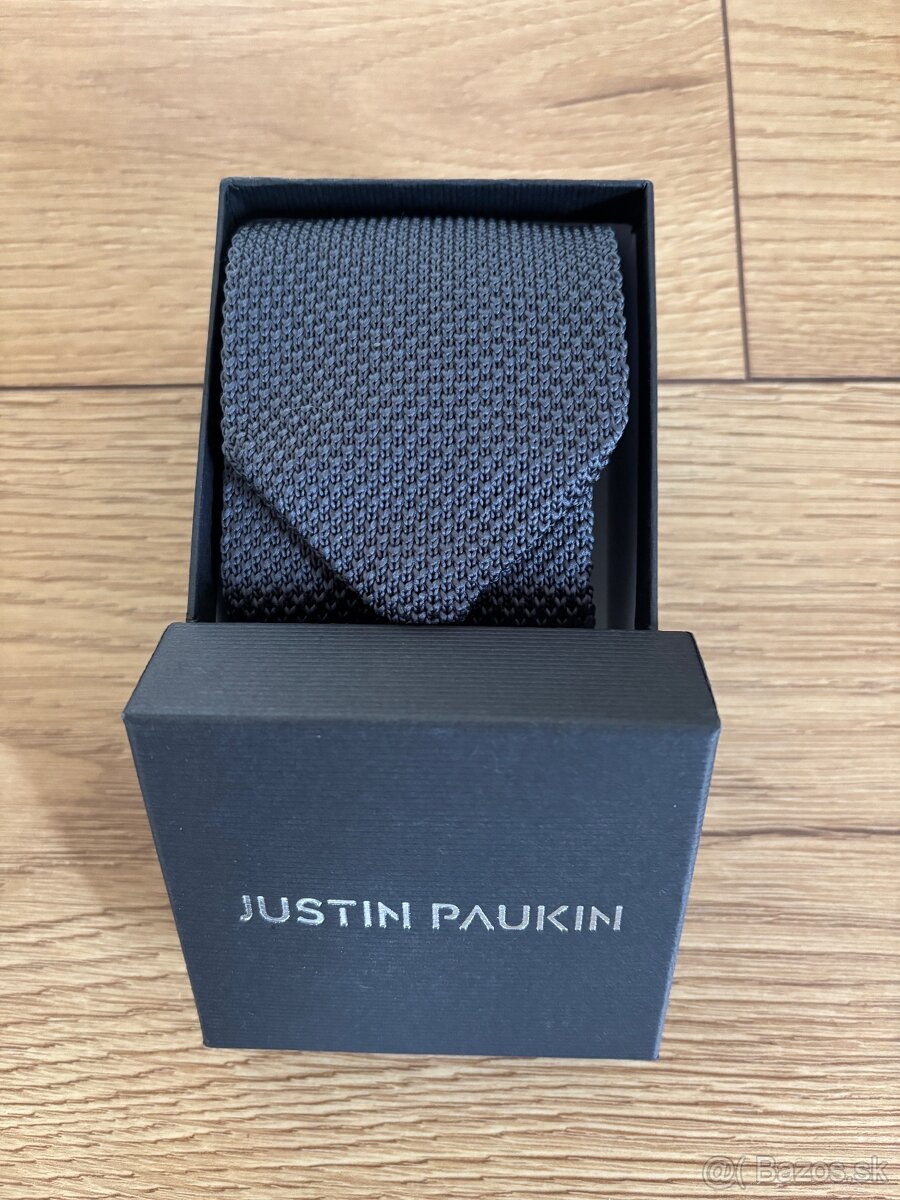 Oblek JUSTIN PAUKIN + 2 páry topánok + kravaty - 9