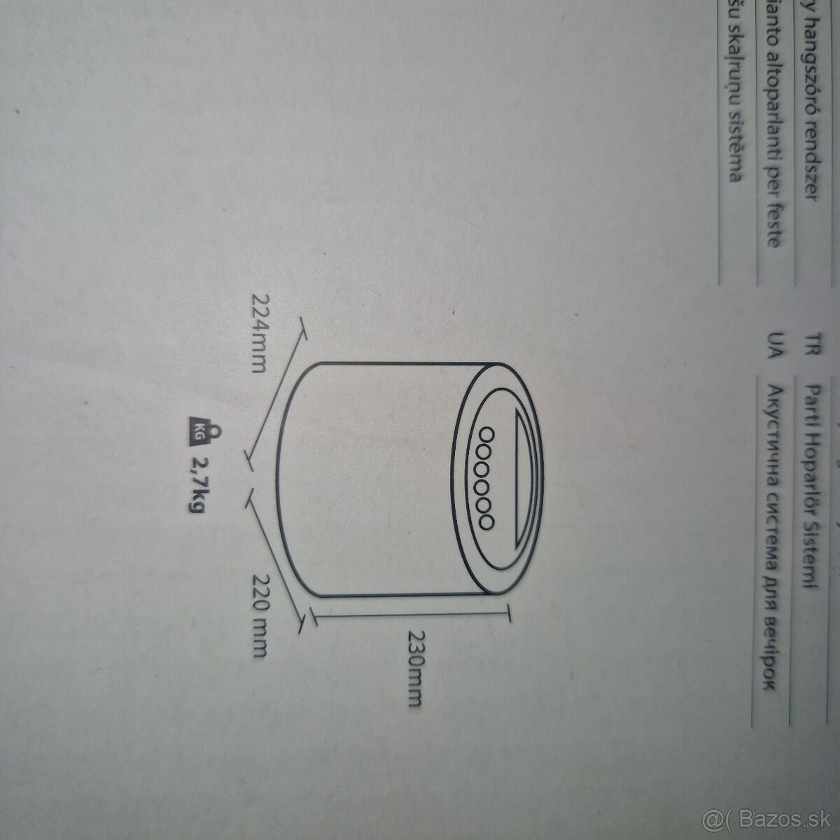 BT reproduktor Sharp - 9