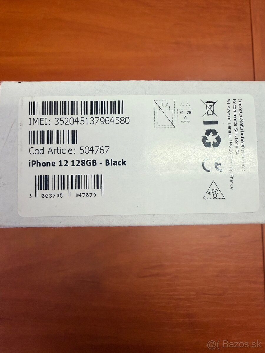 iPhone 12 128GB - Black - 9