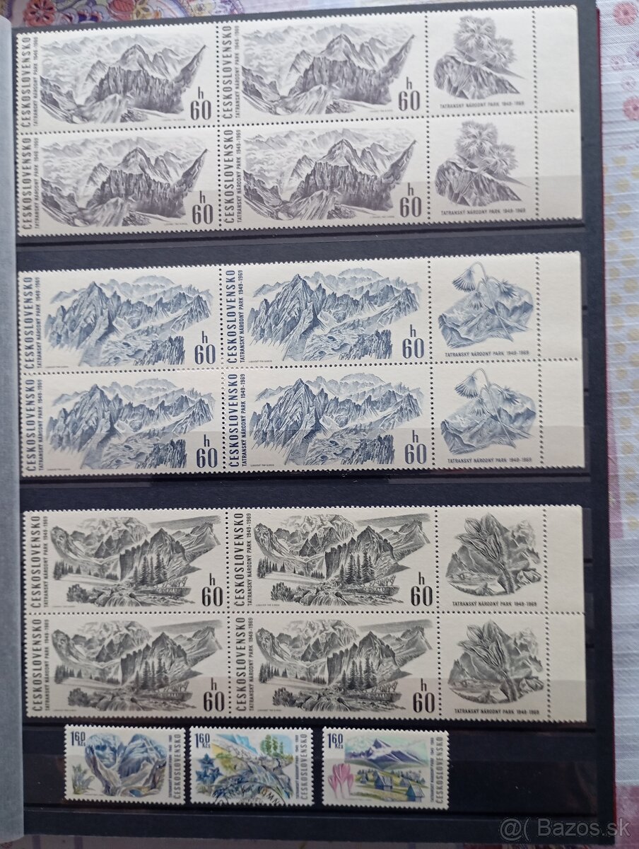 Zbierka známok ČSSR. - 9