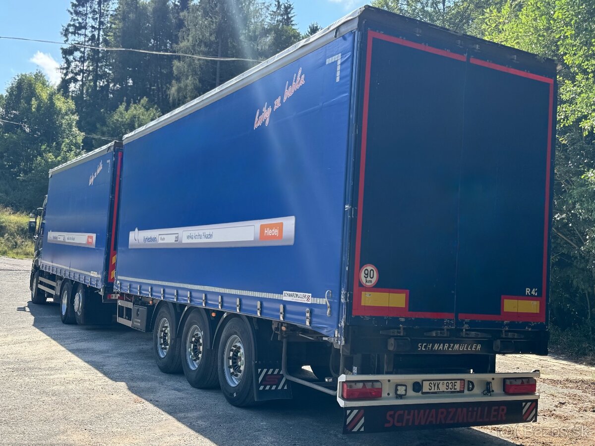 Renault T 460 + Schwarzmuller tridem 110 m3 2016 r.v. - 9