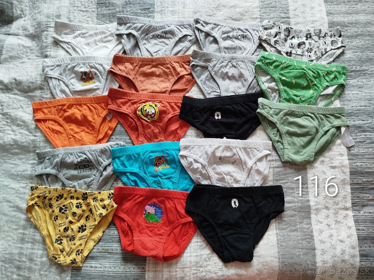 Balik oblečenia veľkosť 116 - 9