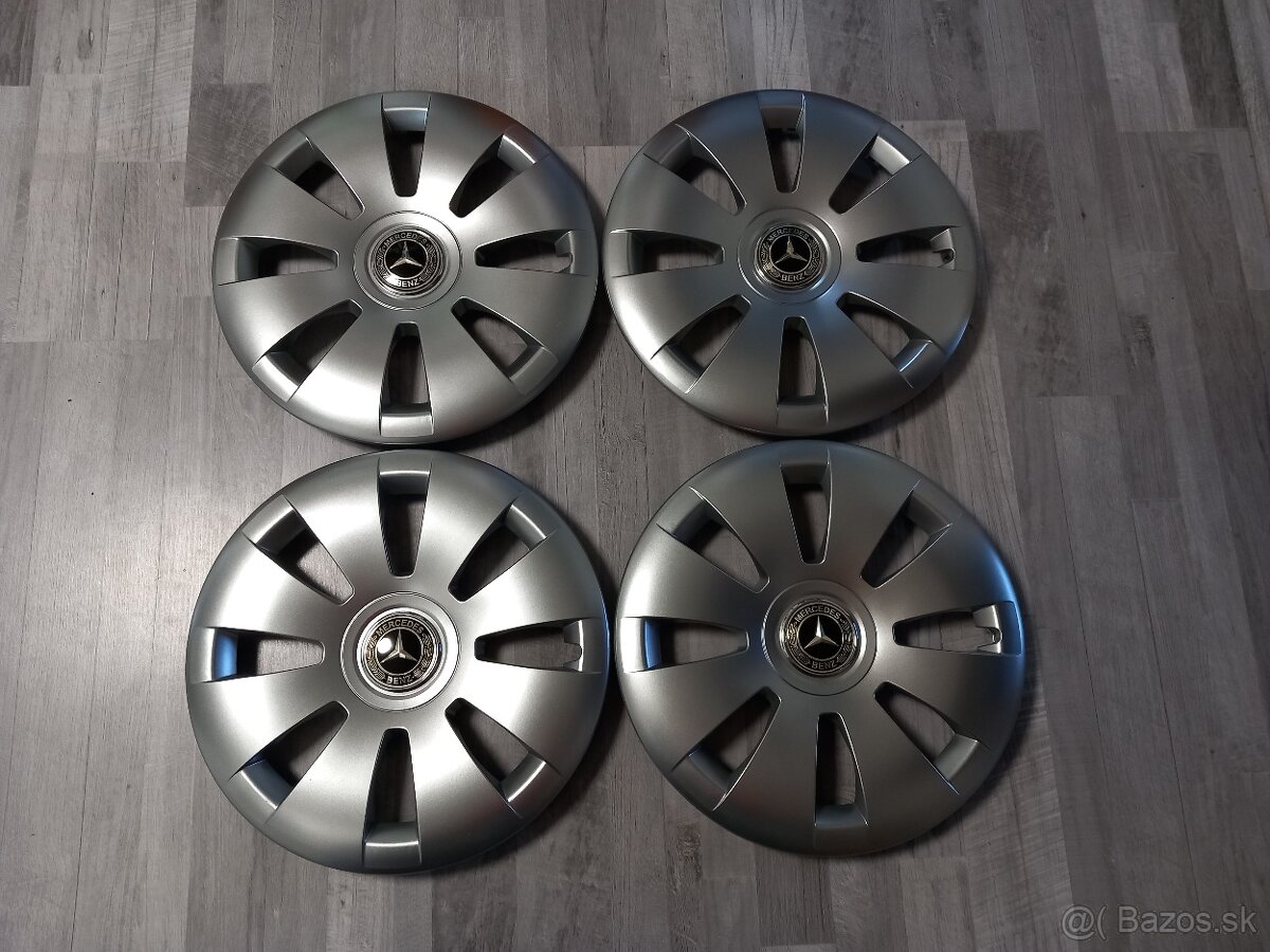 Puklice Mercedes, Sada Č.16, Nové - 9