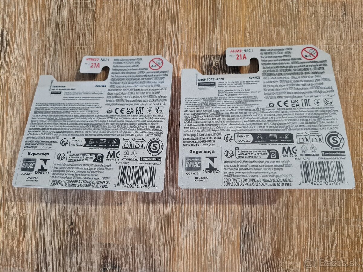 Porsche 911 Cabriolet set Hot Wheels - 9